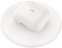 Ausounds AU-Stream True Wireless Bluetooth Earbuds in White – Superior Sound Quality and Effortless Connectivity for Active Lifestyles