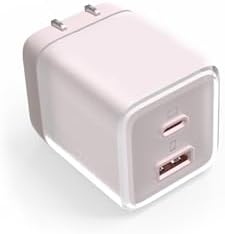 Ultra-Compact 70 W Ga N Dual USB-C Fast Charger – High-Efficiency Wall Adapter for Mac Book Pro/Air, i Pad Pro, Galaxy S23, Dell XPS 13, i Phone 16/15 Pro & Steam Deck – Rapid Charging with Universal Compatibility for Modern Devices