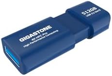 GIGASTONE Z80 512 GB USB 3.2 Gen2 Flash Drive – Lightning-Fast 1000 MB/s Transfer Speeds, Stylish Capless Retractable Design, Durable Carbon Fiber Finish for Ultimate Portability and Reliability – Perfect for Professionals and Everyday Users