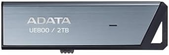 ADATA Elite UE800 512 GB USB-C Flash Drive – Blazing Fast 1000 MB/s Read/Write Speeds for Seamless Data Transfer and Enhanced Compatibility with PCs & PS5 – Perfect Portable Storage Solution for Professionals and Tech Enthusiasts