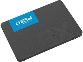 Crucial BX500 500 GB 2.5” SATA SSD – Turbocharge Your System with High-Speed Performance and Unmatched Compatibility for Seamless Upgrades