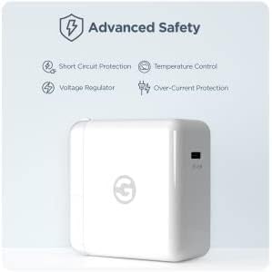 Galvanox 45 W Super Fast Charger for Samsung Galaxy S Series – Ultra-Rapid PD Charging Adapter with Premium USB-C Cable – Compact & Safe Power Solution for S25 Ultra, S25 Plus, S24, S23 Devices