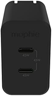 Mophie Speedport 20 W USB-C Fast Charger – Compact Ga N Technology Power Adapter for Mac Book Pro 13, i Phone 16/15/14 Pro, Galaxy S25/S24, Google Pixel 9 – Efficient and Lightweight Charging Solution for On-the-Go Professionals