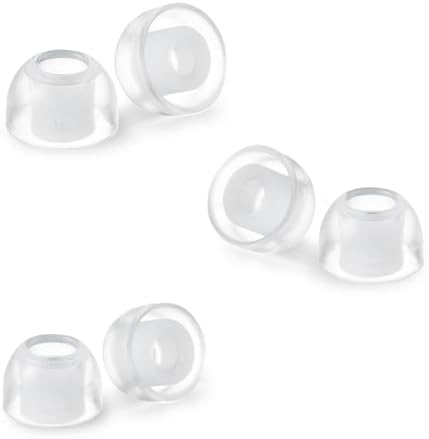 Upgrade Your Audio with AZLA Sedna Crystal Earfit Tips for Galaxy Buds 2 Pro – Premium Noise-Canceling Earbud Accessories in Sizes S, MS, M for Unmatched Comfort and Sound Isolation