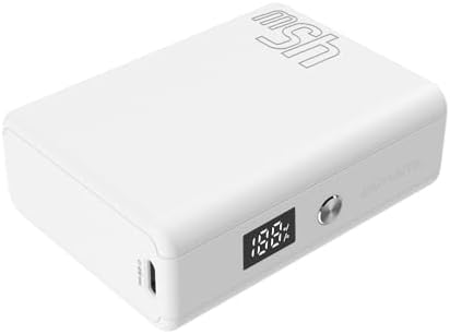 High-Speed 45 W Portable Power Bank – 10,000 m Ah Compact Charger with Dual USB-C Ports for i Phone 15, Samsung Galaxy S24/23/22, i Pad, Mac Book & More – Ultimate Travel Solution with Rapid Charging Technology