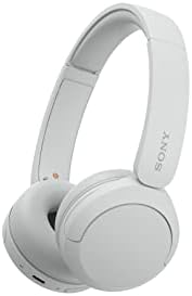 Sony WH-CH520 Wireless On-Ear Headphones – 50-Hour Battery Life for All-Day Listening, Quick Charge for 60 Minutes of Playback in Just 5 Minutes, Integrated Microphone for Effortless Calls, USB-C Charging for Fast Replenishment, Ergonomic Design for Ultimate Comfort – Ideal for Busy Professionals and Music Lovers in Stylish Black Finish