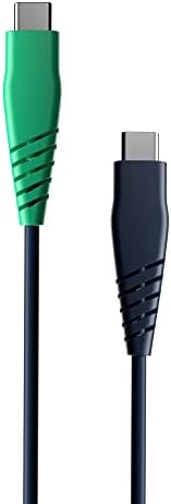 Skullcandy 20 W USB-C to Lightning Cable – 4 ft Fast Charging & Sync Cable for i Phone/Pro/Max – Stylish Blue/Green Design for Enhanced Durability and Performance