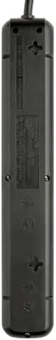 Tripp Lite 7-Outlet Surge Protector Power Strip with 6 Right Angle & 1 Transformer Outlet – 4 ft Durable Cord, Lifetime Warranty & $25 K Equipment Insurance for Enhanced Device Safety – Ideal for Home & Office Use in Light Gray Finish
