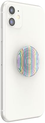 Mag Safe-Compatible Glitter Pop Socket Phone Grip & Stand – Stylish Clear Kickstand for Secure Wireless Charging and Effortless Media Viewing, Essential Cute Accessory for Enhanced Mobile Experience