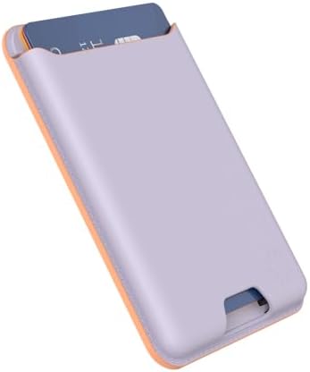 Chic Lavender Pop Sockets Phone Wallet with Expanding Grip & Mag Safe Compatibility – Stylish Card Holder for Effortless Wireless Charging & Enhanced Smartphone Functionality – Perfect Accessory for Active Lifestyle Users