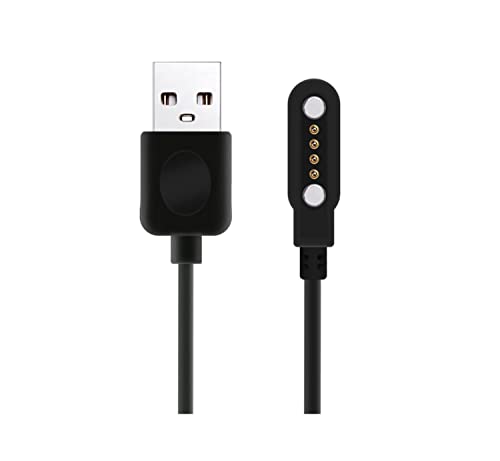 Universal Magnetic Smart Watch Charging Cable – 2 Pack High-Speed Charger for All Smartwatch Brands with 7.62 mm Pin Spacing – Durable, Efficient Power Solution for Seamless Connectivity and Enhanced Performance