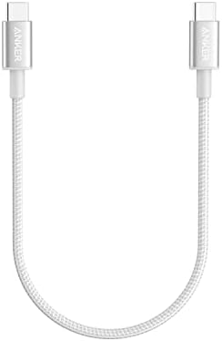 Anker 6 FT USB C to USB C Charging Cable Pack – 60 W Fast Charge for i Phone 16 Series & i Pad Mini 6 – Durable Nylon Braided Design, Enhanced Compatibility & Flexibility for All USB-C Devices (5 Pack)