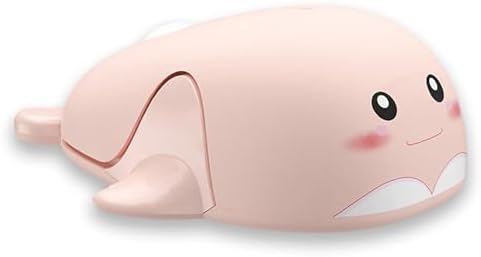 Adorable CHUYI Hamster Wireless Silent Mouse – 1200 DPI Lightweight Cordless Computer Mouse for Kids, Perfect Gift for Home, School & Travel – Fun & Functional Design in Light Blue