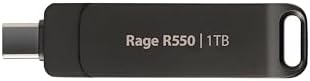 Patriot Memory Rage R550 1 TB USB 3.2 Flash Drive – Dual Connector Type-A & Type-C Thumb Drive for High-Speed Data Transfer – Ultimate Portable Storage Solution for Photos, Videos, and Documents