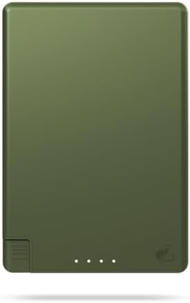 Magnetic Ultra-Slim 5000 m Ah Power Bank with Integrated USB-C Cable – Lightweight Travel Charger for i Phone 15 & Android Devices, TSA Compliant, Effortless Charging with Adhesive Magnet for Ultimate Convenience