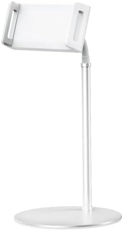 Universal Adjustable Desktop Phone and Tablet Stand Holder for All Android/i OS Devices – Stylish White Design with Enhanced Stability and Versatility for Optimal Viewing Experience