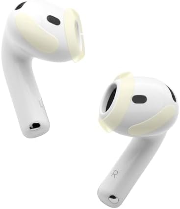 Ultra-Thin Hydrocolloid Grip Stickers for Air Pods 4 – Premium Anti-Slip Adhesive for Active Lifestyles, 25 Unique Designs for Personalization, Seamless Charging Case Fit, Enhances Comfort and Stability During Workouts and Everyday Use