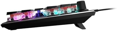 Experience Unmatched Gaming Precision with Turtle Beach Vulcan TKL Tenkeyless Mechanical Keyboard – Linear Titan Switch, Customizable AIMO RGB Lighting, Durable Aluminum Build, and Portable USB-C Connectivity for Ultimate Performance and Style