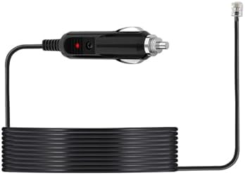 High-Performance RJ11 Power Adapter for Escort Passport 9500 & Uniden R Series Radar Detectors – Fast Charging Car Charger with Ultimate Compatibility for Effortless Power Management on the Road