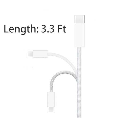 Premium MFi Certified 2 Pack USB-A to USB-C Car Play Cables – 3.3 ft High-Performance Charging & Data Transfer Cords for i Phone 15/16 Pro/Plus/Max and i Pad Pro – Fast Charging, Exceptional Durability, Uninterrupted Connectivity for Enhanced Driving Experience
