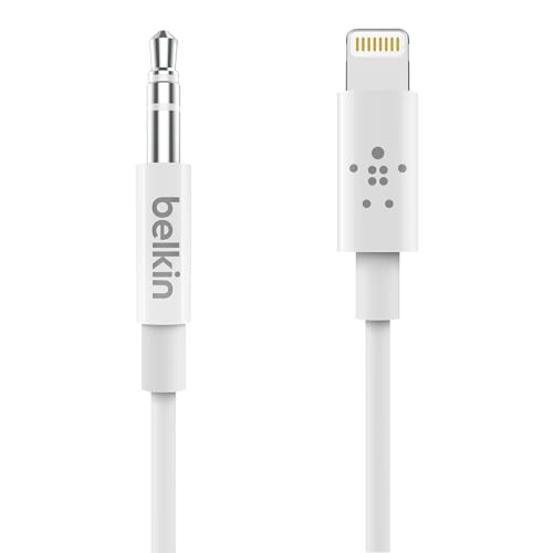 Belkin Dual Audio Output Splitter – 3.5 mm Headphone Adapter for Seamless Sharing of Music & Videos on i Phones, Laptops, and Tablets – Lightweight & Durable Design for Effortless Entertainment Experiences