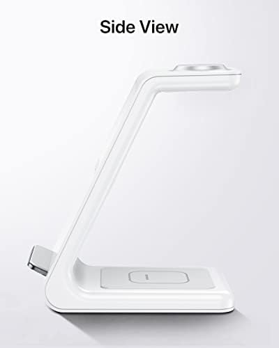 Intoval Wireless Charging Hub: Fast Qi-Certified Multi-Device Charger for Samsung Galaxy Note 20, S21, Watch 4/3, & Buds Pro – Sleek, Compact Design with Advanced Safety Features for Hassle-Free Power Solutions at Home or Office