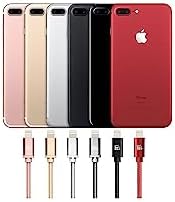 LAX MFi Certified Lightning Cable for i Phone & i Pad – 6 ft Durable Braided USB Cord with Fast Charging Capability for Enhanced Performance and Compatibility Across All Devices