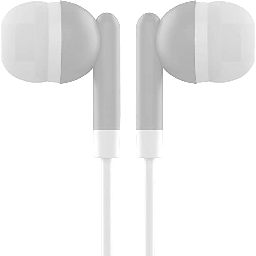 Maeline 100-Pack Bulk Earbuds with 3.5 mm Connector – Multi-Color Stereo Earphones for Schools, Events, and Promotions – Superior Sound Quality and Comfort for Everyday Use