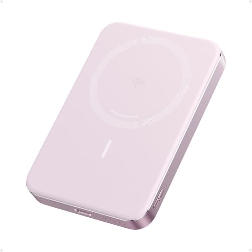 Anker Mag Go 10,000 m Ah Ultra-Slim Magnetic Power Bank – Qi2 Certified 15 W Fast Charger for i Phone 16/15/14/13/12 Series, Ergonomic Design for Effortless Portability and Seamless Charging Experience – Ideal for On-the-Go Lifestyle