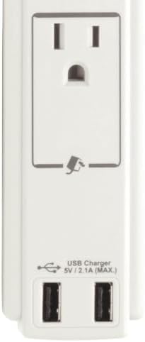 Tripp Lite 6-Outlet Surge Protector Power Strip with 6 ft Cord – 900 Joules of Protection for Home Office & Entertainment Systems, Versatile Connectivity, and Enhanced Safety Features