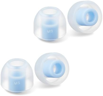 AZLA Sedna Earfit Origin (ML) – Premium Medical-Grade Silicone Earbud Tips for Superior Noise Isolation and Comfort – Ideal for All Wired and Noise-Canceling Headphones and Earbuds, Enhance Your Audio Experience with Optimal Fit and Durability