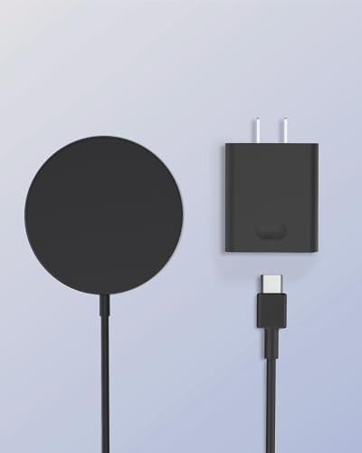 Revolutionize Your Charging Routine with the Magnetic Wireless Charger Duo – Fast Charging Pad Set for i Phone 16/15/14/13 & Air Pods Pro 2 – Effortless Mag Safe Compatibility with Elegant Design for a Clutter-Free Experience