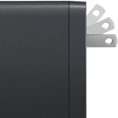 Einova Polaris 140 W Dual USB-C Fast Charger – Charge Two Laptops at Once with PD 3.1 & PPS Technology – Compact Ga N Wall Charger with 6 ft 5 A Cable for Ultimate Portability – Ideal for Professionals & Students on the Move