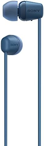 Sony WI-C100 Wireless In-Ear Bluetooth Headphones – Exceptional Audio Clarity with Quick Charge Technology, IPX4 Water Resistance & Integrated Microphone for Seamless Hands-Free Communication – Perfect for Daily Commutes, Fitness Activities & Versatile Use