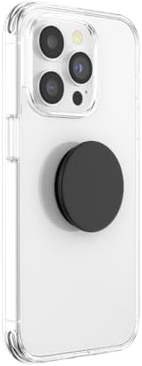 Mag Safe Pop Grip and Stand – Premium Magnetic Phone Accessory for i Phone – Customizable and Swappable Design for Optimal Grip and Hands-Free Convenience – Compatible with Wireless Charging, Elegant Black Finish for Enhanced Mobile Experience