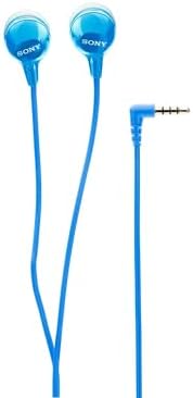 Sony MDREX15 AP Blue In-Ear Earbud Headphones with Microphone – Unmatched Comfort and Dynamic Sound for Every Listener