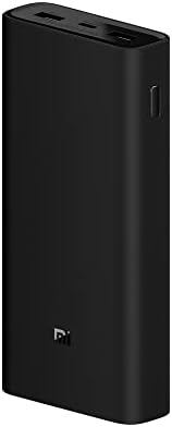 Xiaomi MI 50 W Power Bank 20000 m Ah – Ultra-Fast Charging, USB-C & Dual USB-A Ports for Simultaneous Device Charging, Sleek Black Design for Travelers & Professionals, Compact Power Solution for On-the-Go Connectivity