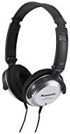 Panasonic RP-HT161-K Ultra-Lightweight Over-Ear Wired Headphones for Music Lovers – Experience Enhanced Bass and Crystal Clear Audio – Perfect for Long Listening Sessions with 3.5 mm Jack Compatibility for Smartphones and Laptops – Soft Ear Pads for Maximum Comfort and Noise Isolation – Ideal for Daily Use and Commutes