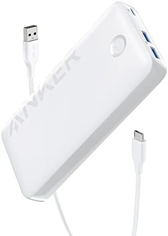 Anker 20,000 m Ah Fast Charge Power Bank – Ultra-Fast 22.5 W Portable Charger with Dual USB-A and USB-C Ports, Ideal for i Phone 16/15/14/13/12, Samsung Galaxy, i Pad Pro, Air Pods & Apple Watch – Compact and Durable for On-the-Go Power Solutions