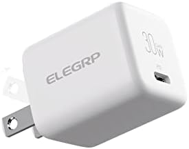 High-Speed 65 W USB-C Ga N Charger Cube with Foldable Plug – PD Power Delivery Fast Charging Block for i Phone, i Pad, Mac Book Pro, Galaxy, Pixel & More – Compact, Lightweight & Durable Travel-Friendly Design with Included USB-C Cable