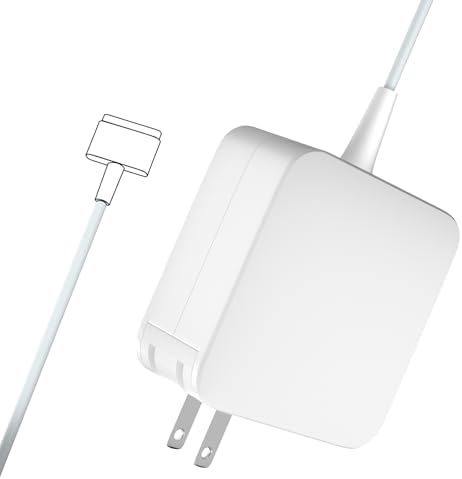 85 W T-Tip Mac Book Pro Charger – High-Performance Power Adapter for 13″ & 15″ Retina Models (2012-2017) – Robust, Safe Design with 6.6 ft Cord – Fully Compatible with A1398, A1424, A1425 & More – 1-Year Warranty & 30-Day Money-Back Guarantee – Fast and Efficient Charging Solution for Your Mac Book Pro