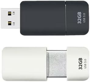 GIGASTONE 16 GB Dual Flash Drive Pack – Ultra-Fast 2-in-1 USB 3.2 Gen 1 with Type-A & Type-C Connectors for Seamless Data Transfer Across Smartphones, PCs, Macs, and More – Plug & Play Design with 100 MB/s Speed and Compact Cap for Easy Portability – Perfect for Students and Professionals