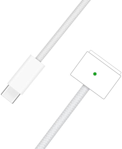 140 W USB-C Power Adapter for Mac Book Pro & Air – Lightning-Fast 1.4 Hour Full Charge with 6.6 ft Tailored USB-C Cable – Universal Compatibility for 2021-2025 Models – Enhanced Safety Features for Extended Battery Life – Optimal Replacement for 96 W, 70 W, and 35 W Chargers – Efficient Charging Solution for All USB-C Devices