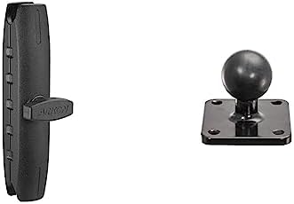 ARKON Robust Series 6″ Heavy-Duty Metal Mount Shaft | 25 mm (1″) Ball Compatibility | Customizable Mounting Solutions for Enhanced Stability | Durable Aluminum Build with Secure Tightening Knob | Ideal for Mobile Device Professionals and Versatile Installations