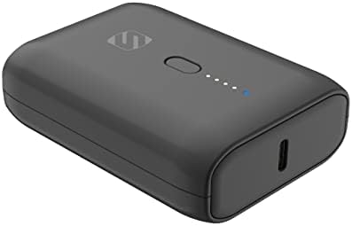 Scosche PB10 PD-SP Go Bat 10000 m Ah Dual Port Portable Power Bank – 20 W USB-C & 18 W USB-A Fast Charging Battery Pack for i Phone & Android Devices – Ultimate Travel Companion for Quick, Reliable Charging Solutions