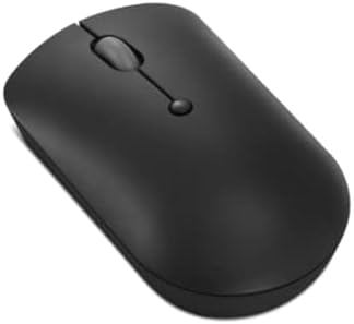 Lenovo 540 Storm Grey Wireless Mouse – Compact & Ergonomic USB-C Design for PC and Laptop – Ambidextrous Comfort with 18-Month Battery Life – Reliable 2.4 GHz Connection for Windows & Chrome OS Devices – Ultimate Productivity Companion