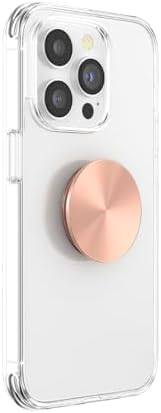 Stylish Dusty Rose Magnetic Phone Grip & Stand for i Phone Mag Safe – Secure Pop Socket with Kickstand for Effortless Hands-Free Viewing and Seamless Wireless Charging – Enhance Your Mobile Experience with Chic Functionality and Personalization Options
