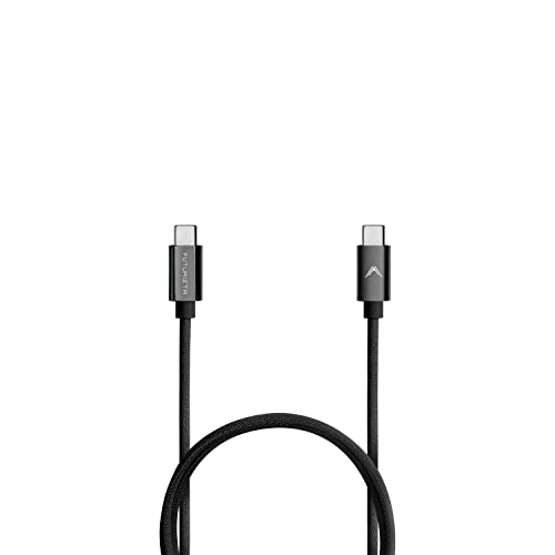 Futurizta Tech® Zeus-X Ultra-Compact USB-C to USB-C Cable – 2-Pack (0.33 ft/0.1 m) – 60 W High-Speed Charging & Data Transfer Cable for Samsung, Google Pixel, i Pad Pro, DAC & SSD – Quick Charge 3.0/4.0 Compatible, Durable & Portable Charging Solution for On-the-Go Users