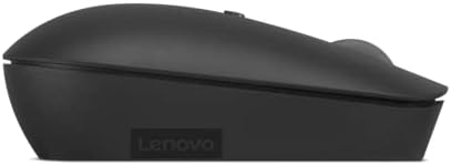 Lenovo 540 Storm Grey Wireless Mouse – Compact & Ergonomic USB-C Design for PC and Laptop – Ambidextrous Comfort with 18-Month Battery Life – Reliable 2.4 GHz Connection for Windows & Chrome OS Devices – Ultimate Productivity Companion