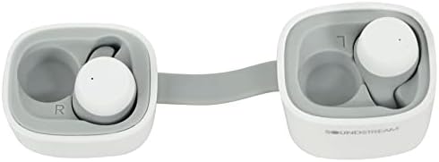 Soundstream HEQC-WT H2 GO IPX6 Waterproof Bluetooth Earbuds with Wireless Charging Pad – Ultimate Comfort and Seamless Connectivity for Active Lifestyles